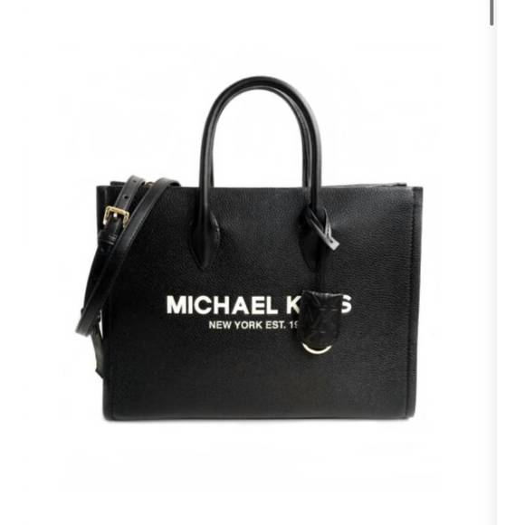 NEW MICHAEL KORS mirella medium pebbled leather tote bag - Picture 1 of 3